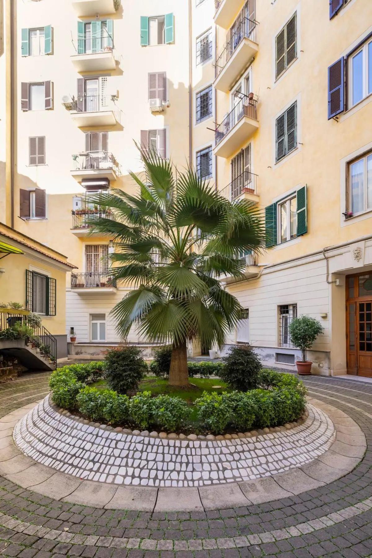 Appartamento “La Palma Nel Cortile” Řím Exteriér fotografie